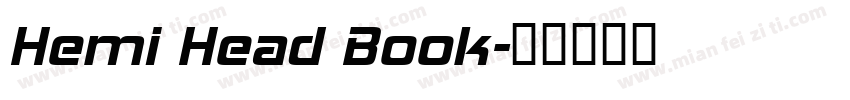 Hemi Head Book字体转换
